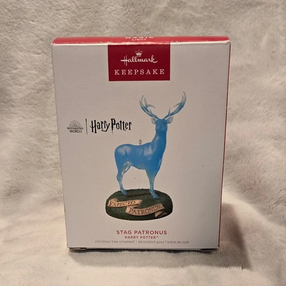 Hallmark Keepsake 2023 Harry Potter Stag Patronus Magic Light‎ Ornament QXI7449